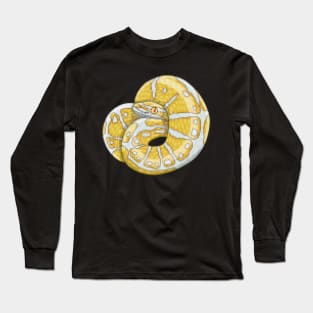 8bit albino ball python Long Sleeve T-Shirt